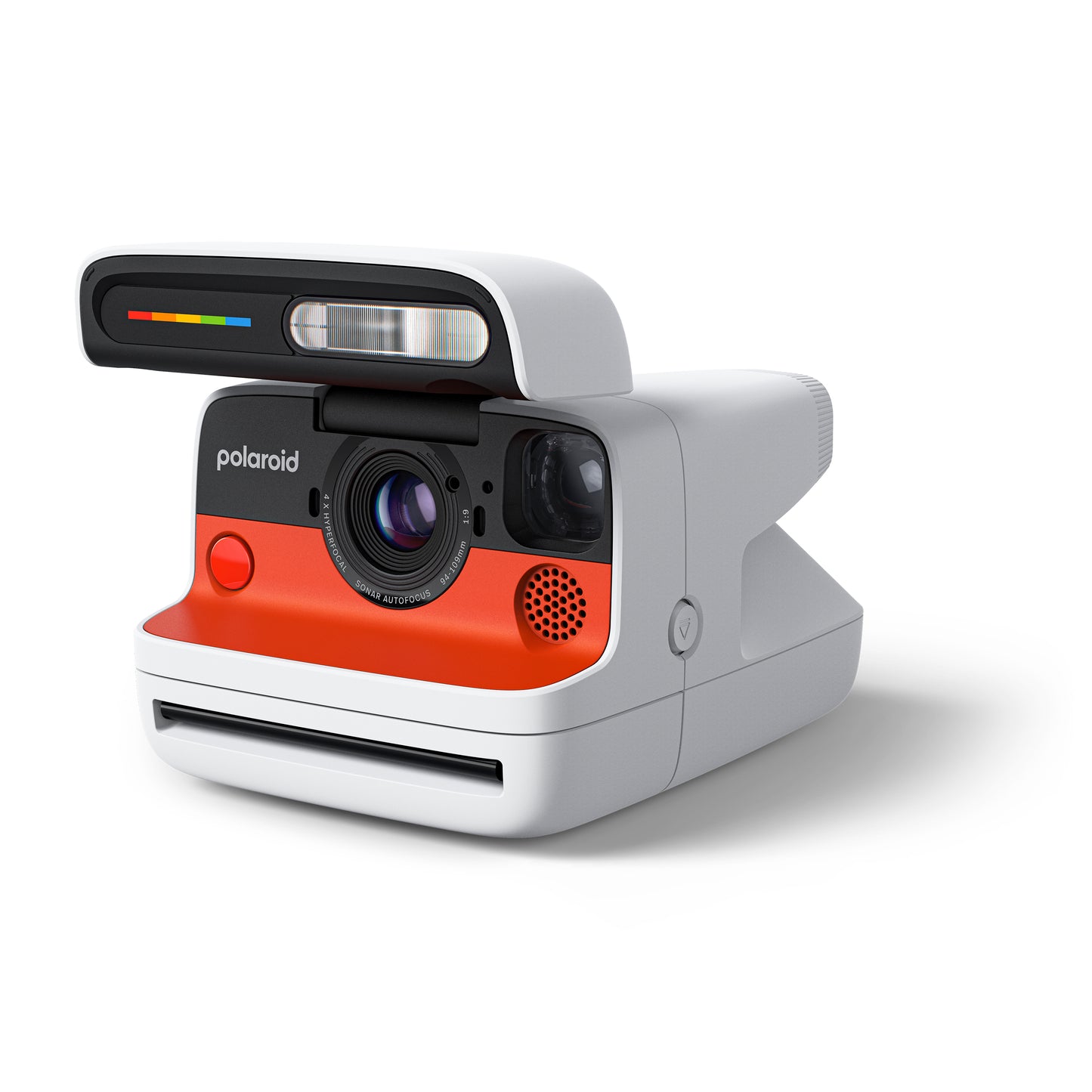 Polaroid Flip Instant Camera - White - With 8 Shot Instant Film