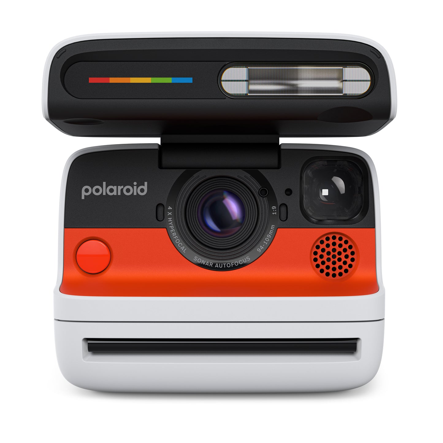 Polaroid Flip Instant Camera - White - With 8 Shot Instant Film