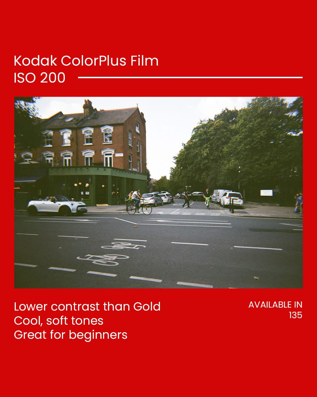 Kodak ColorPlus 200 24 Exposure Film - Expiry 06/26