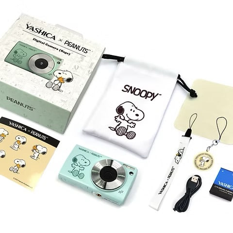 Yashica X Peanuts Digital Camera - Sage