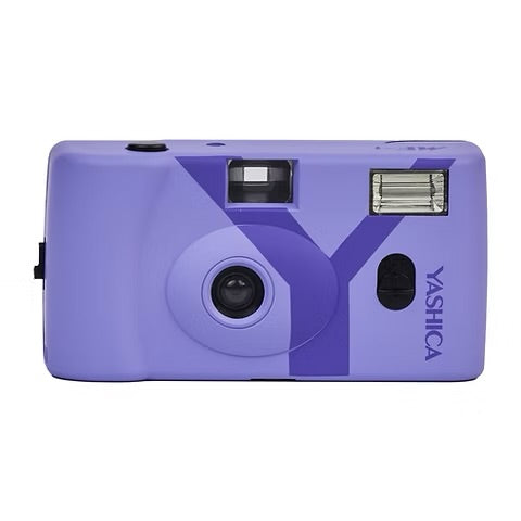 Yashica MF-1 35mm Film Camera - Lavender - Loaded With 400 ISO Film 24 Exposure