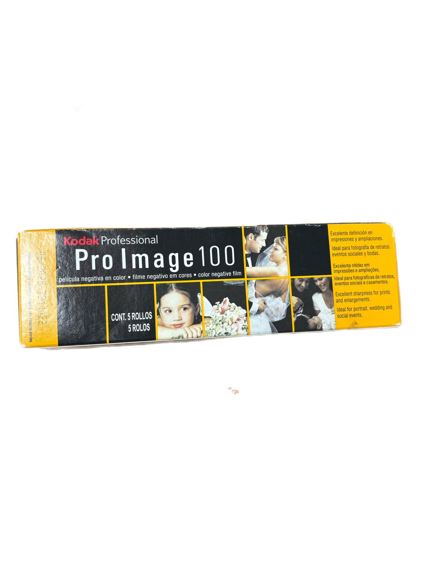 Kodak Pro Image 100 35mm 5 Pack - Expired 06/25