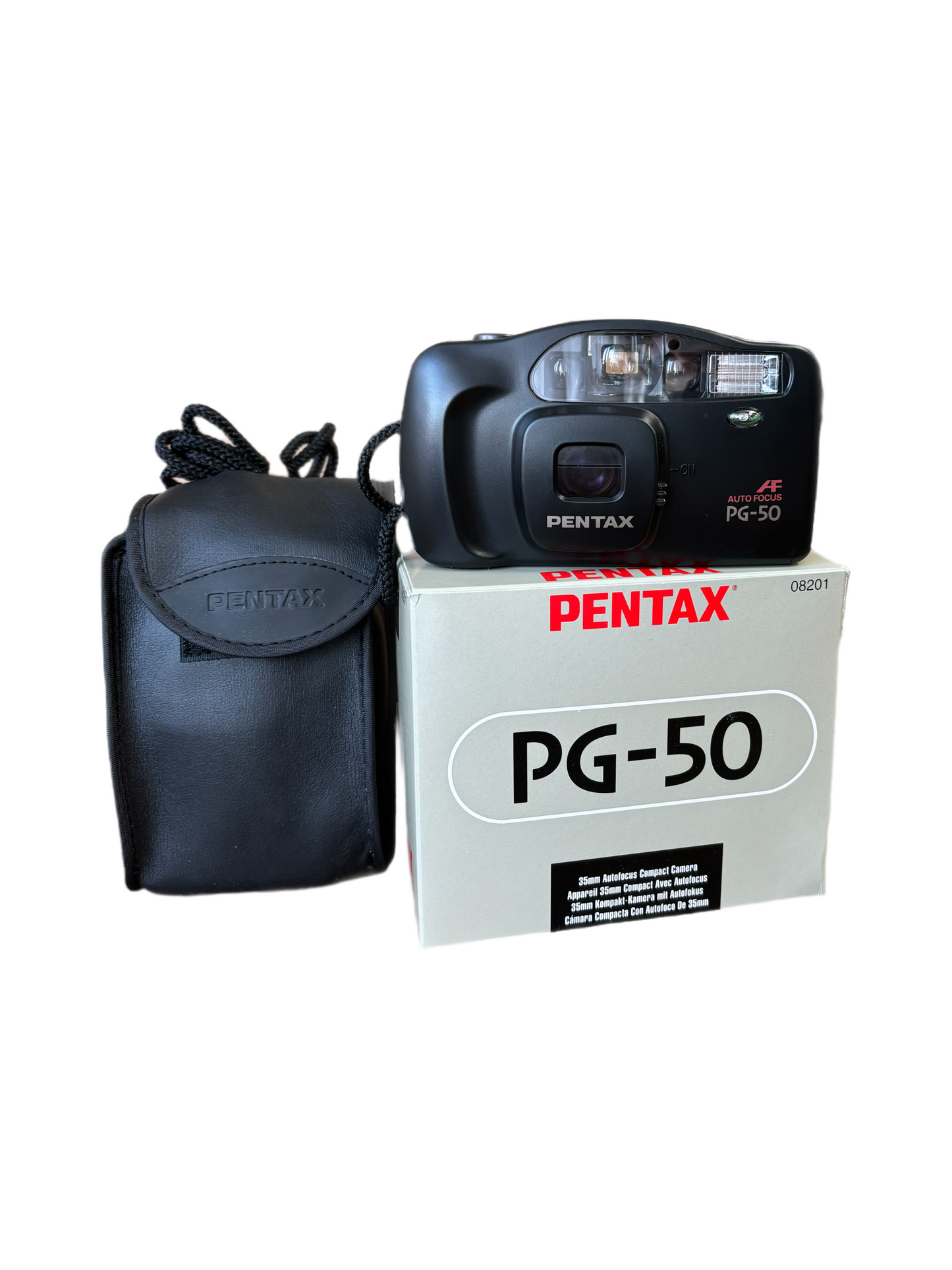 Pentax PG-50 35mm Film Camera - Point And Shoot