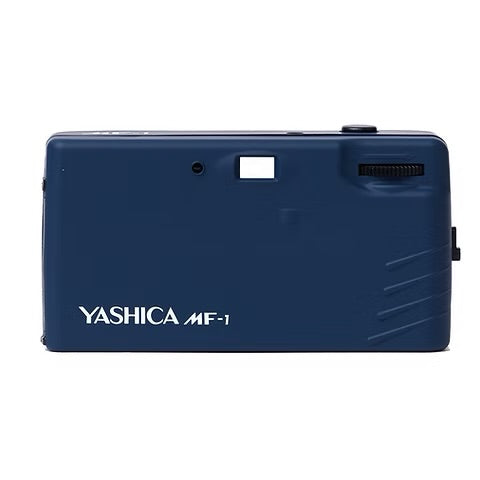 Yashica MF-1 35mm Film Camera - Prussian Blue - Loaded With 24 Exposure 400 ISO Film