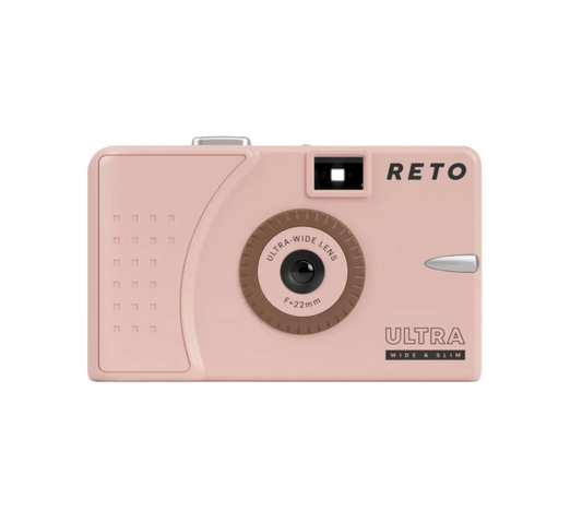 Reto Ultra Wide & Slim Daylight Film Camera - Pastel Pink