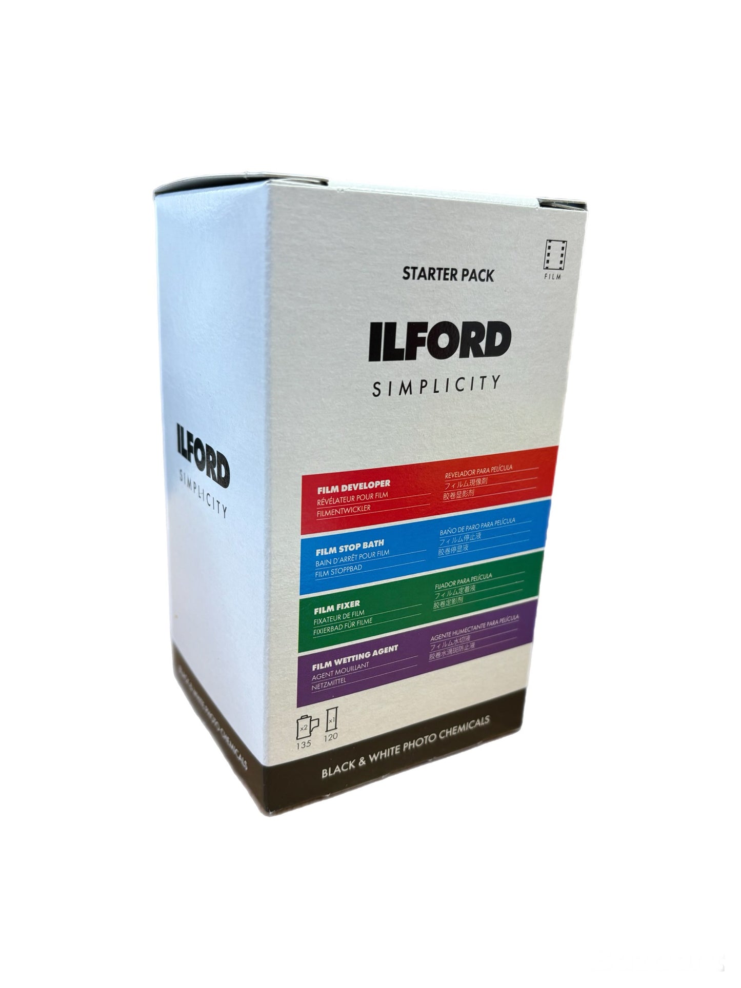 Ilford Simplicity Starter Pack - Single Use film Developing Kit