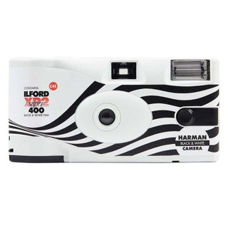 Ilford XP2 Disposable Camera Bundle Black & White x5 With Developing & Scans