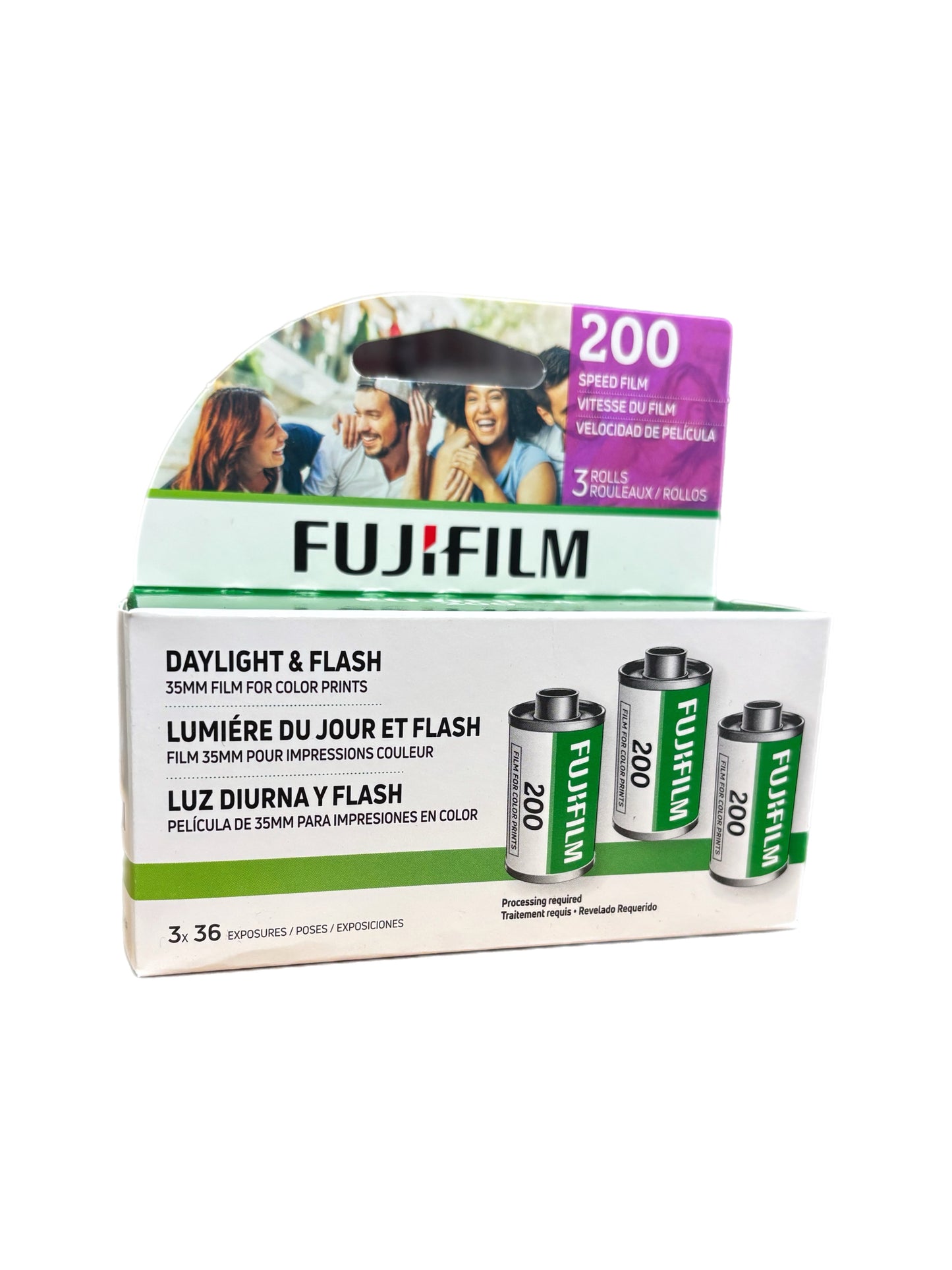 Fujifilm 200 Triple Pack 36 Exposure Film