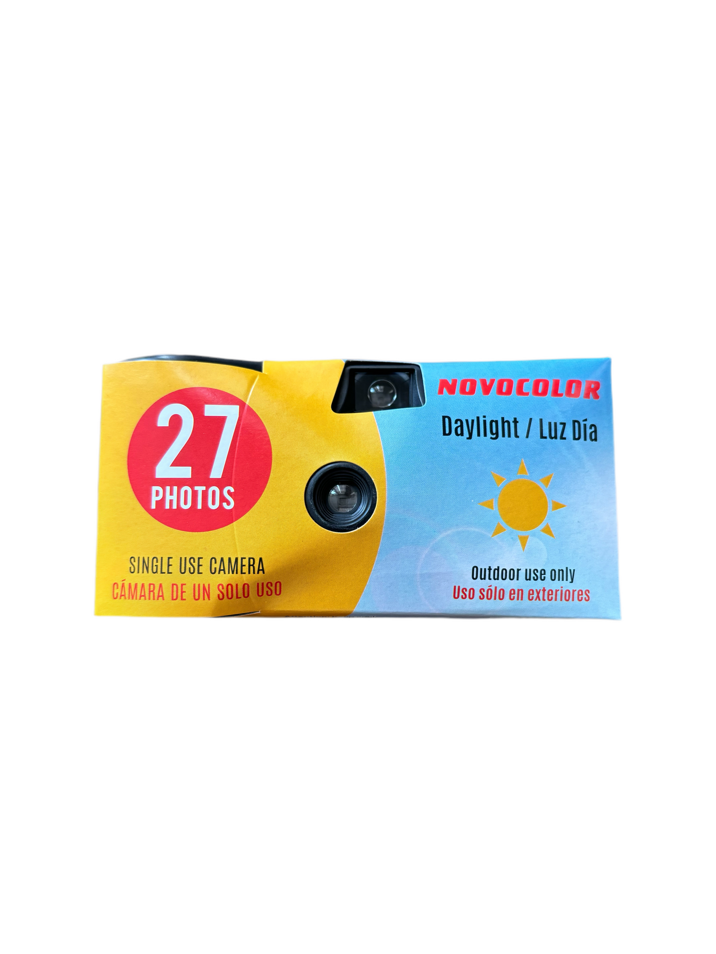 Novocolor Daylight Disposable Camera - Recycled Material
