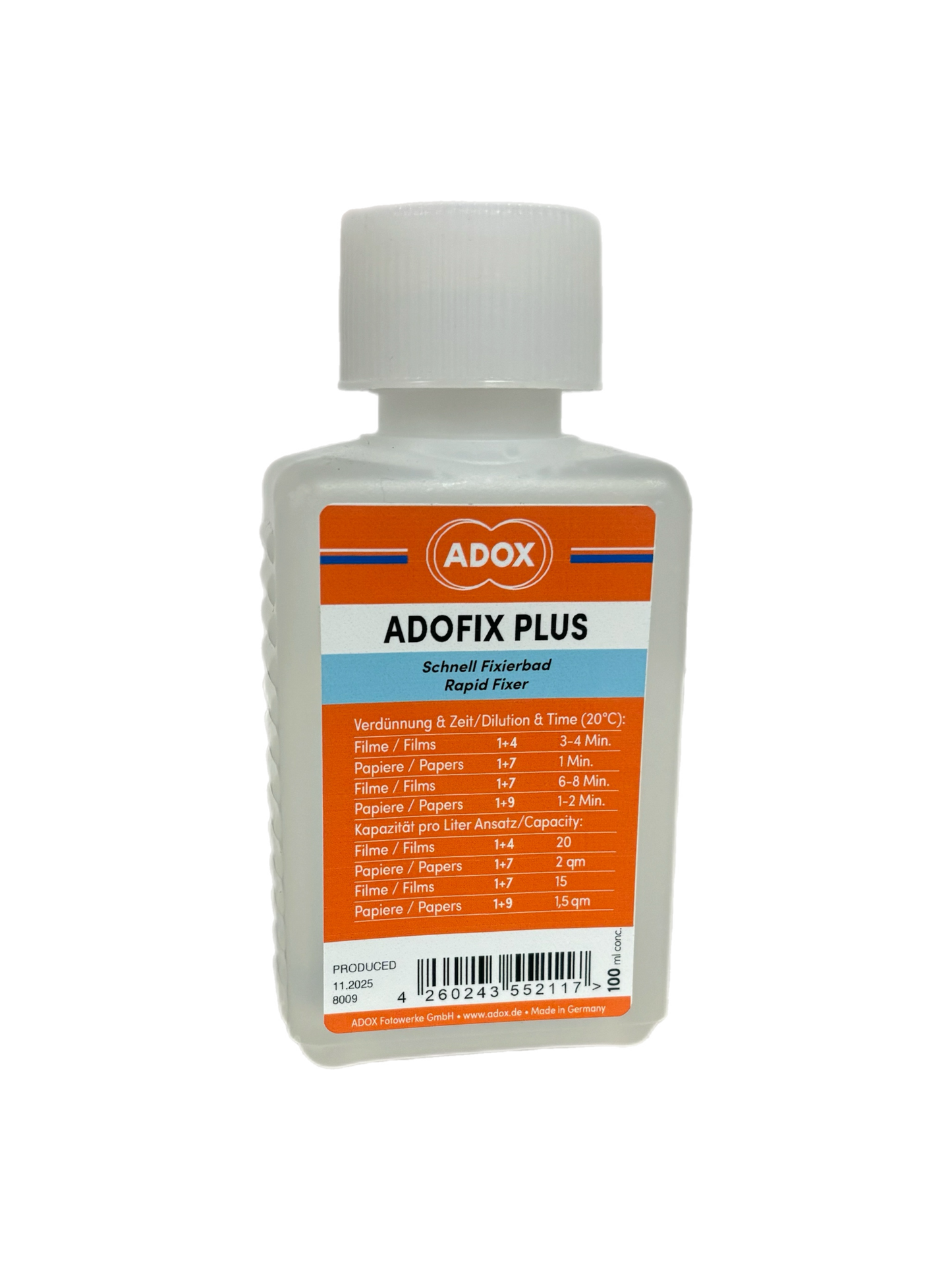 Adox Adofix Plus 100ml Fixer