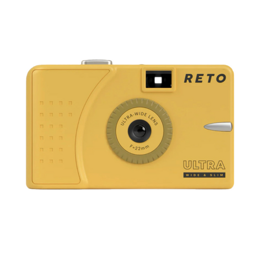Reto Ultra Wide & Slim Daylight Film Camera - Muddy Yellow
