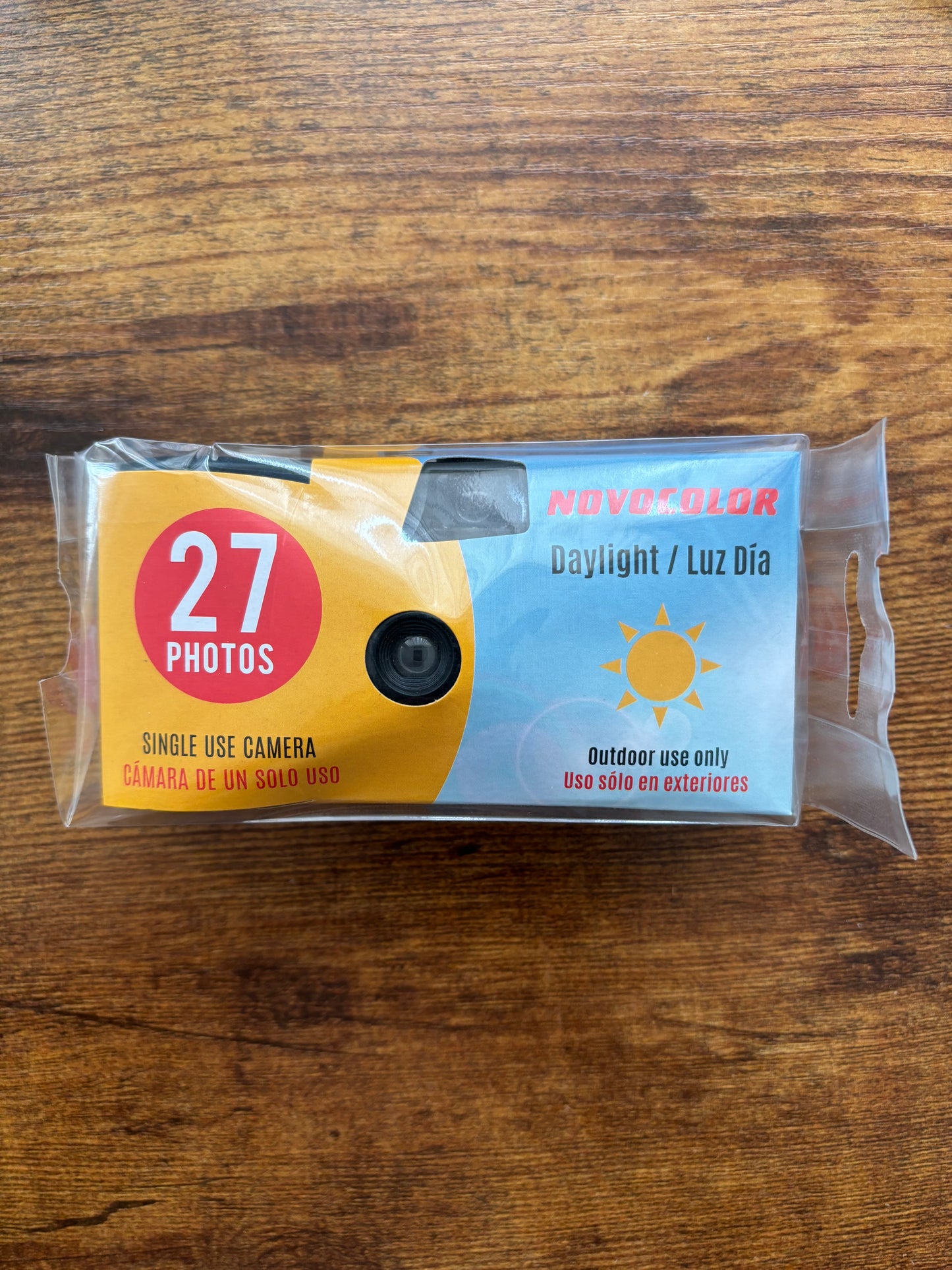 Novocolor Daylight Disposable Camera - Recycled Material