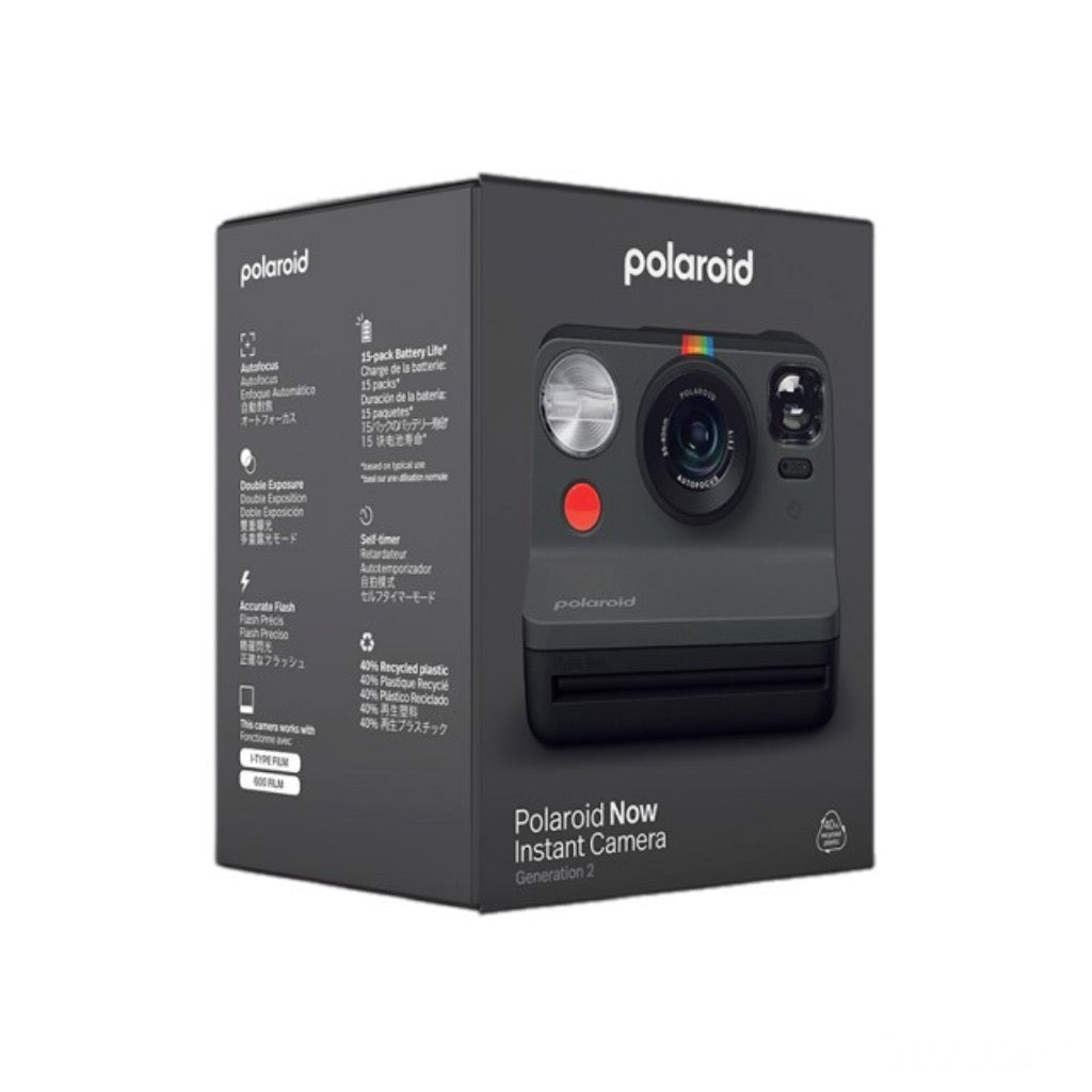 Polaroid Now Generation 2 Instant Camera - Black