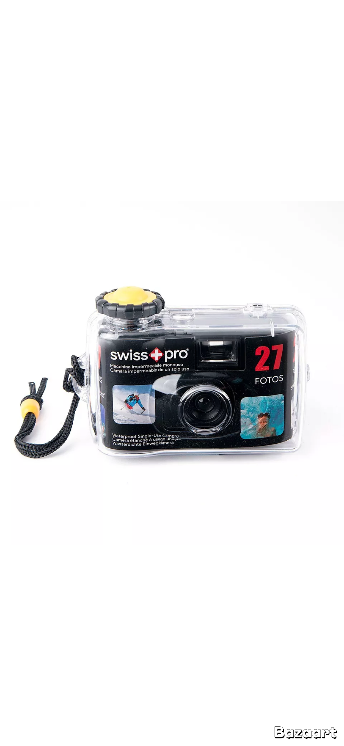 Swiss+Pro Waterproof Disposable Camera - Colour 27 Exposure