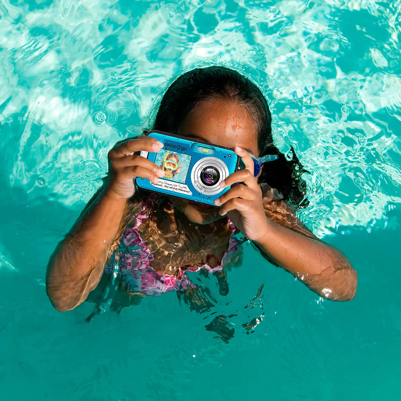 Swiss+Go AquaShot Digital Camera - Duel Screen
