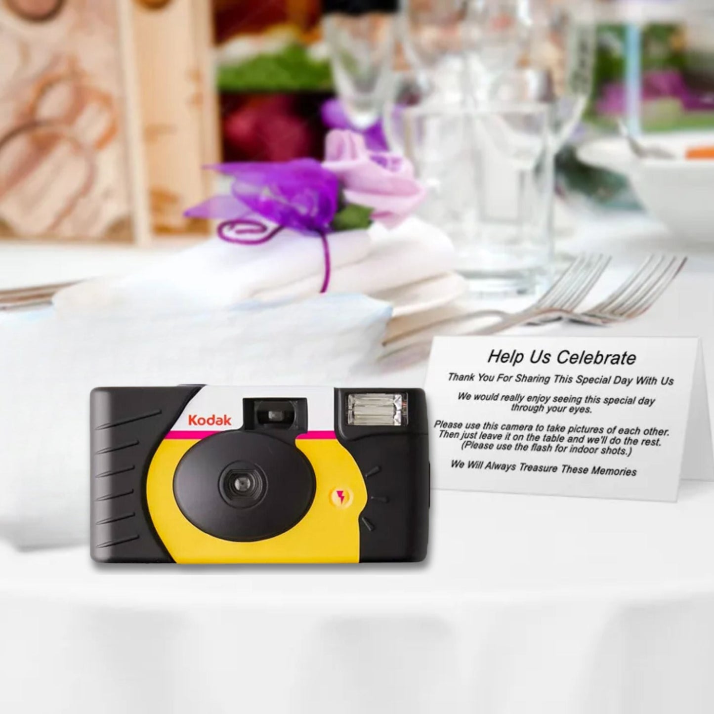 Kodak Power Flash 39 Exposure x 10 Cameras with Developing & Hi-Res Scans