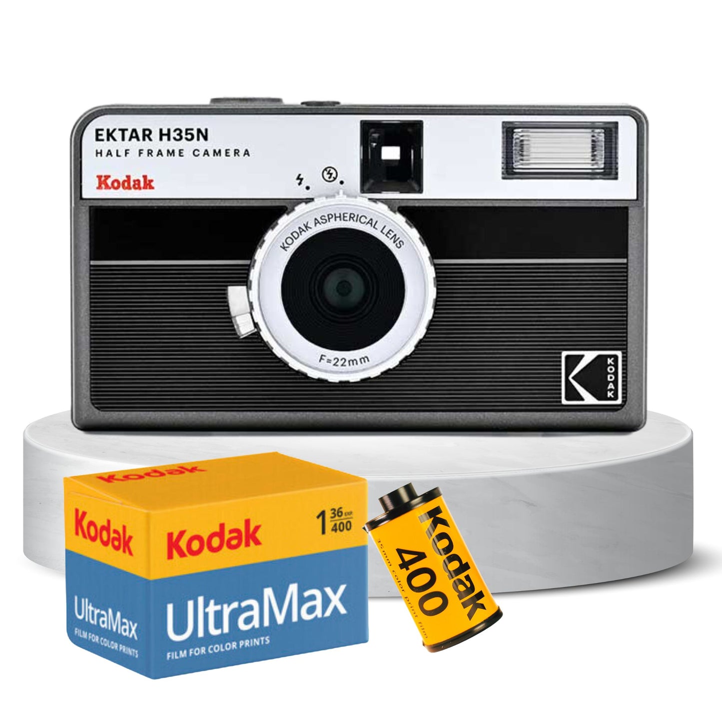Kodak Ektar H35N Half Frame 35mm Film Camera - Advanced features for exceptional photography.