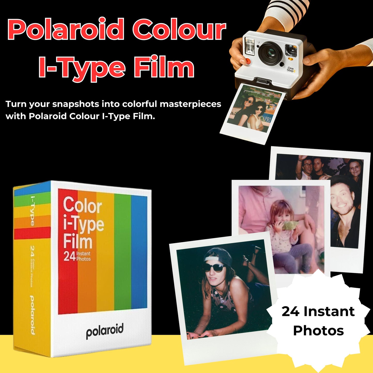Polaroid I-Type Color 24 Shots