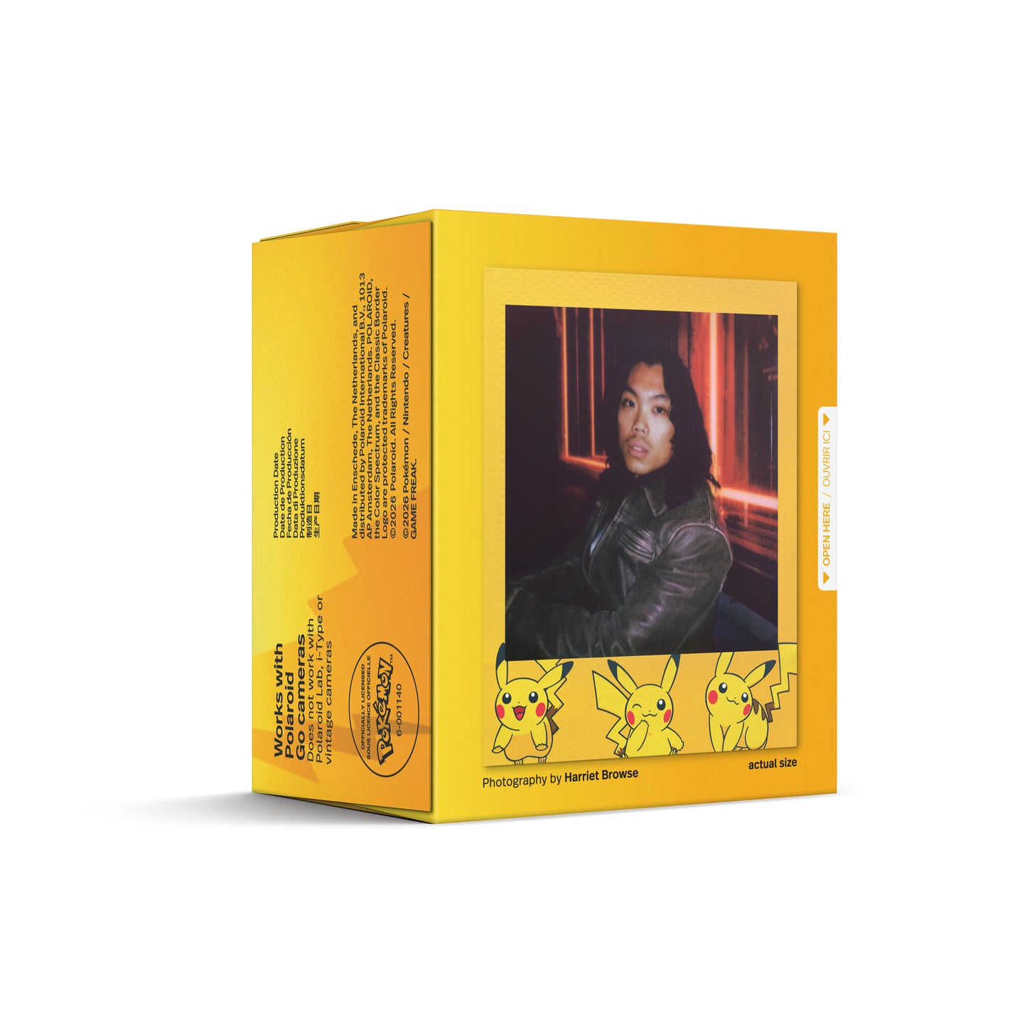 Polaroid Go Twin Color Film 16 Shot - Pokemon Pikachu Edition - Pre-Order for Early Oct 26