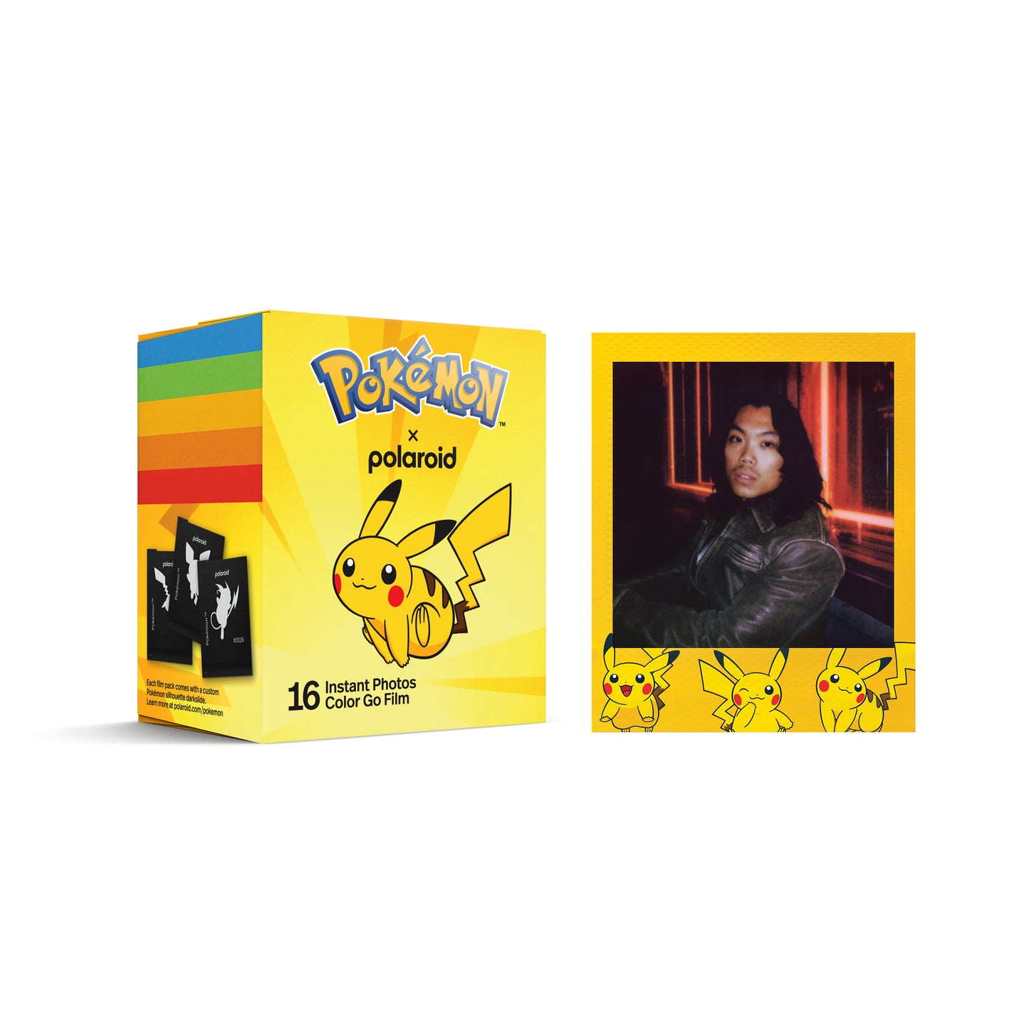 Polaroid Go Twin Color Film 16 Shot - Pokemon Pikachu Edition - Pre-Order for Early Oct 26