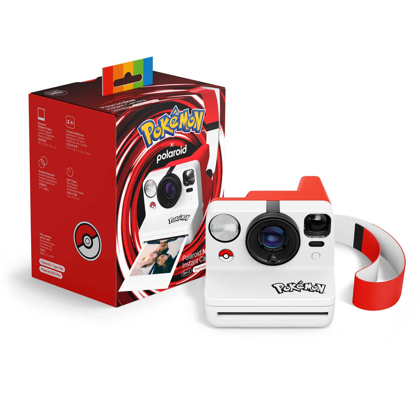 Polaroid Now Gen 3 Pokemon Pokeball Edition - Pre-sale!! (Stock Due 5th of October)
