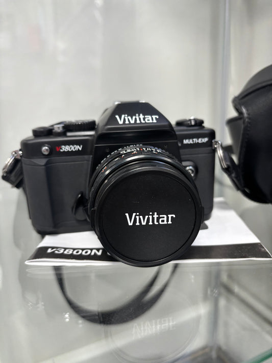 Vivitar V3800N Film Camera 35mm - Like New condition