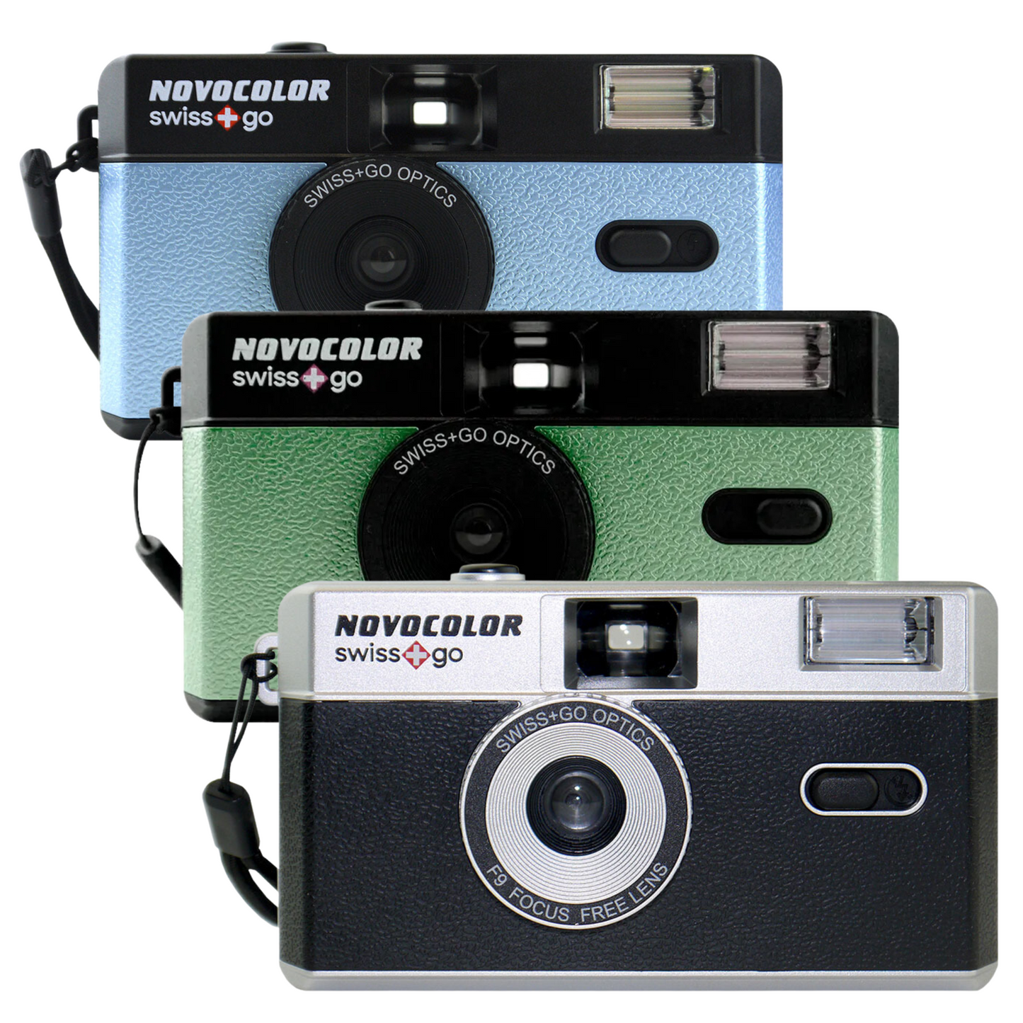 Start your 35mm Film Camera Journey Effortlessly: All-in-one bundle with Swiss & go analogue camera for versatile photography in any light. Beginner-friendly and sustainable choice.