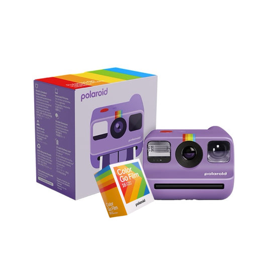 Polaroid Go Instant Camera - Purple with 16 Shot film