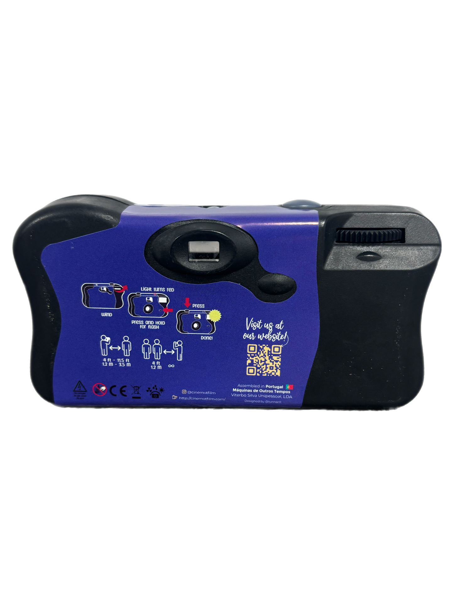 Cinemot Porto Disposable Camera 10 Pack With Free Developing & High Resolution Scans