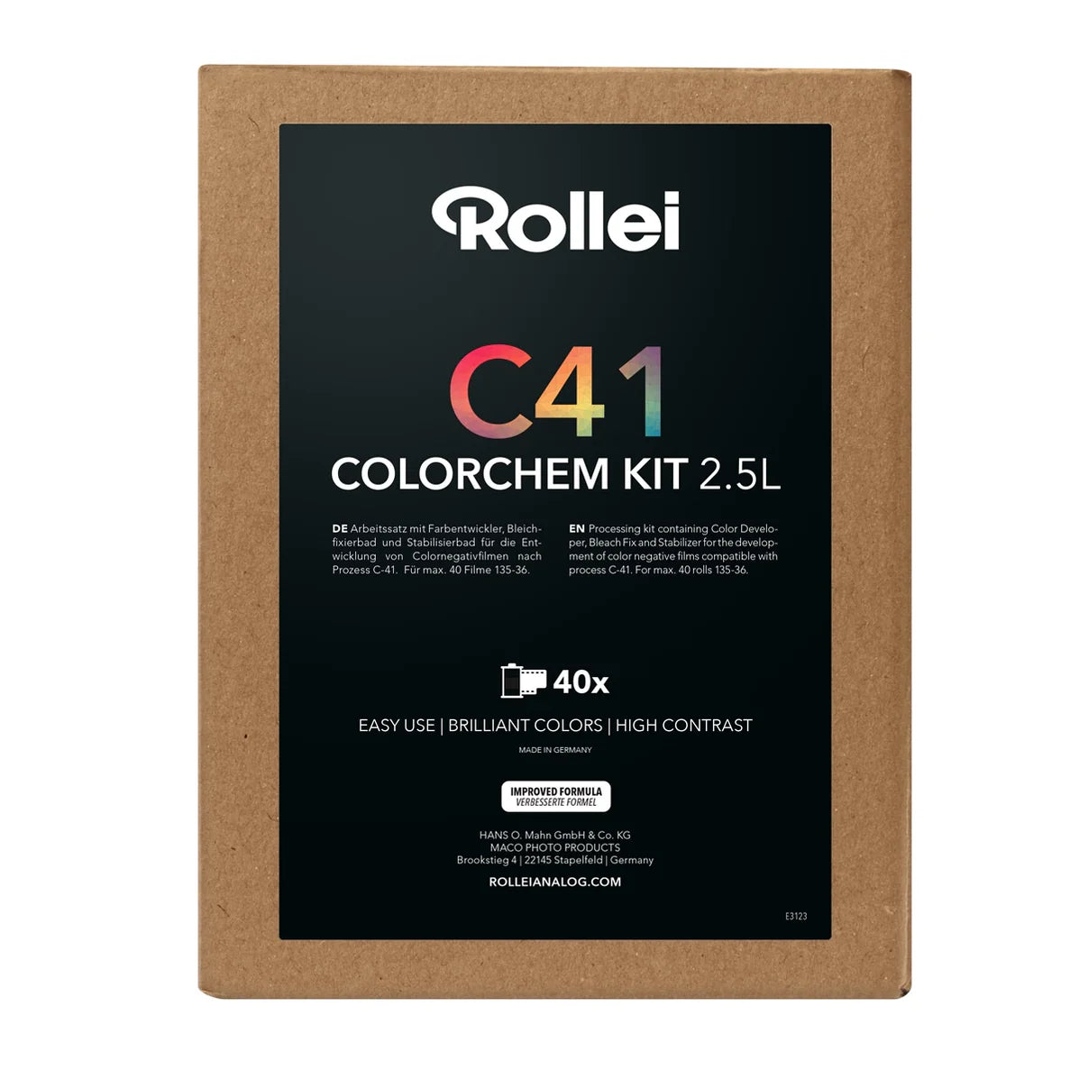 Rollei C-41 Colour Developing kit 2.0 New Formula