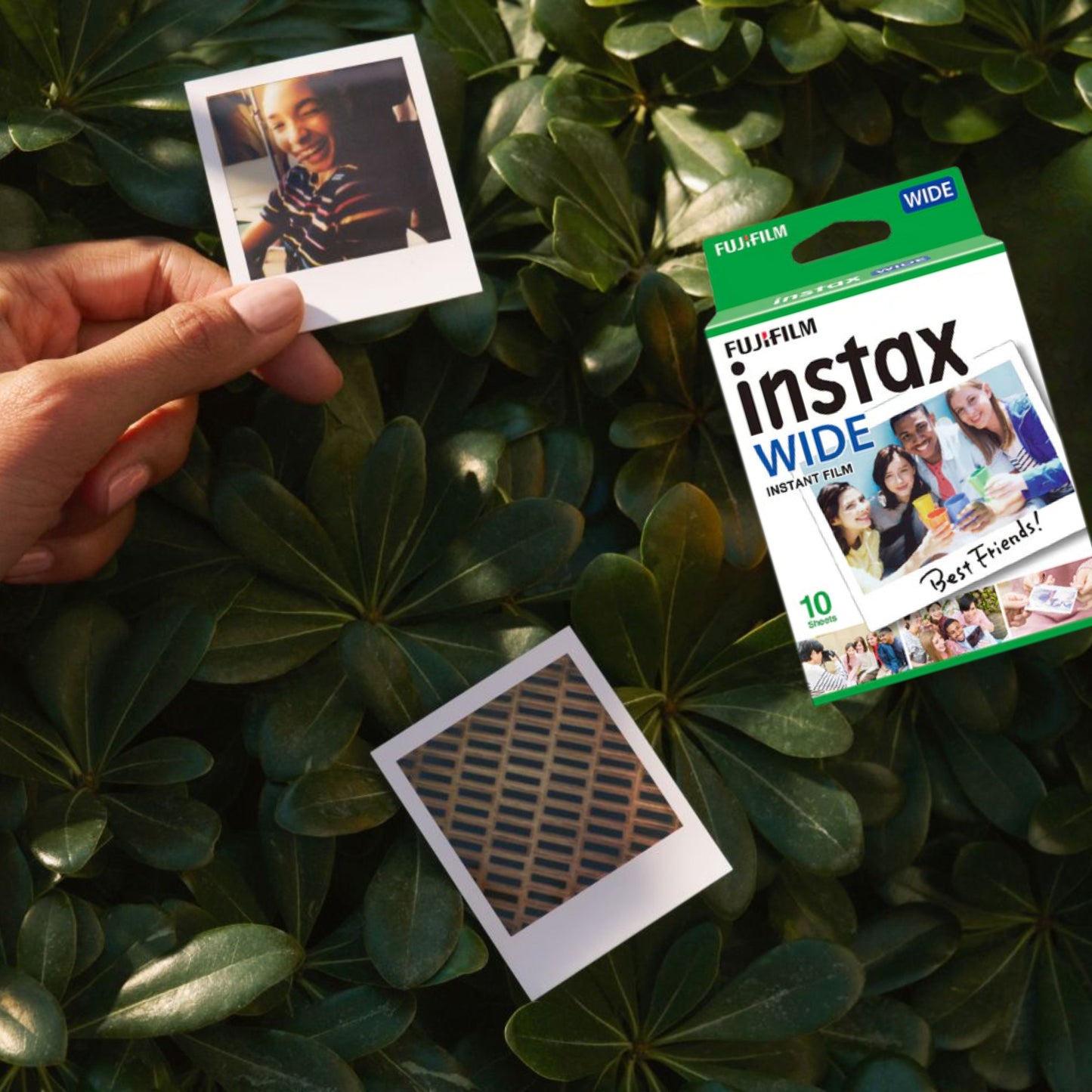 Clikoze Fujifilm Instax Wide Film Bundle – 60 Shots, Wall Album & Tips Card