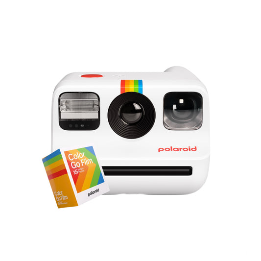 Polaroid Go Gen 2 Instant Cameras - White - With 16 Shot Film