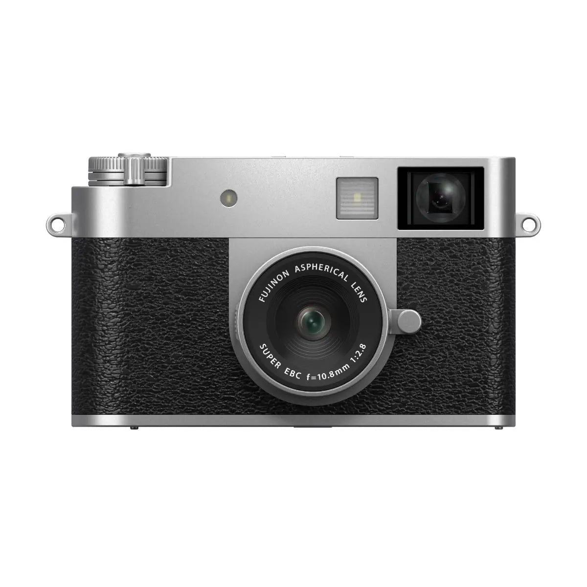 Fujifilm X-Half - Silver Argent - Almost New with Lexar 64GB SD Card