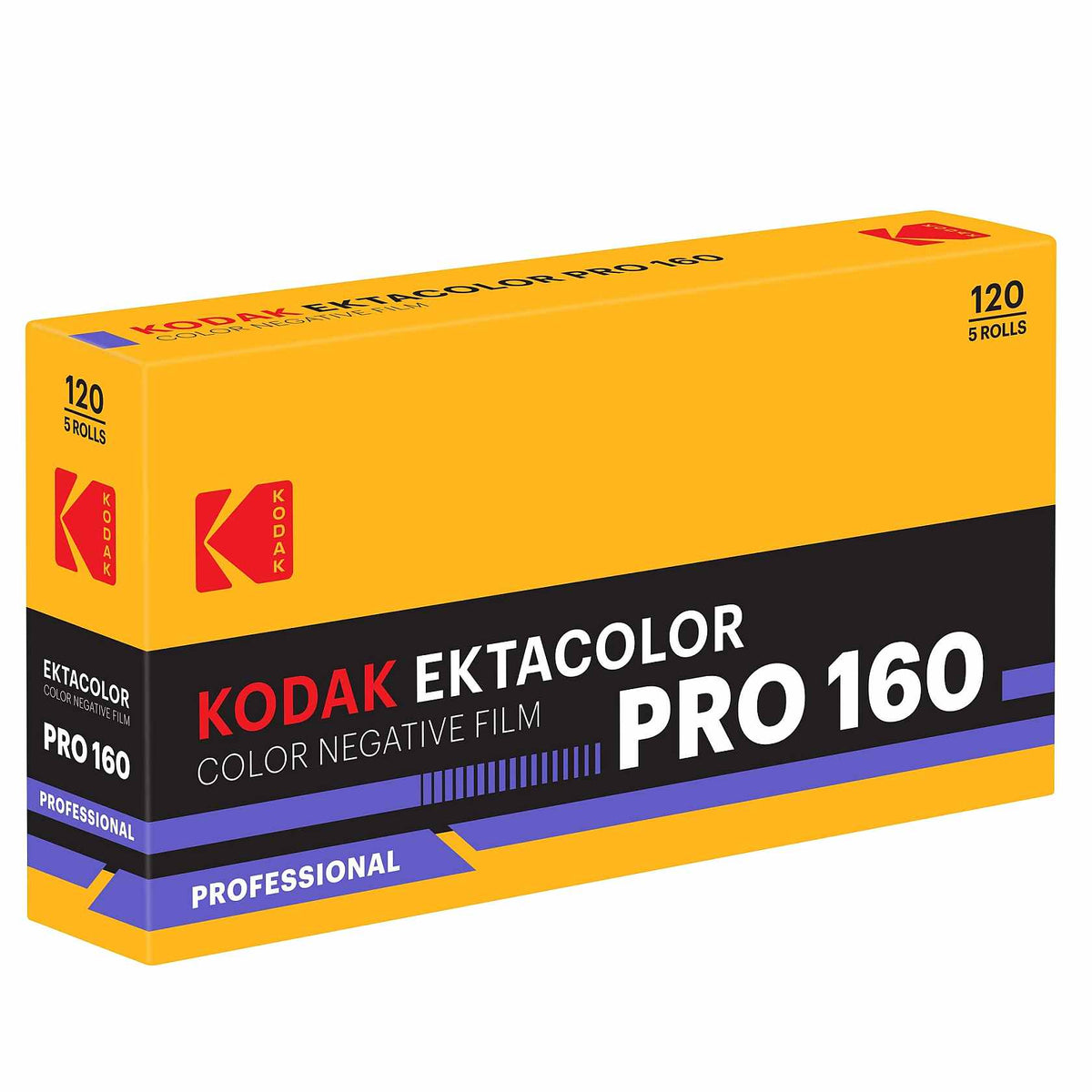 Kodak Ektacolor Pro 160 120 Film - 5 Pack