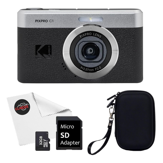 Kodak PixPro C1 Digital Camera - Black
