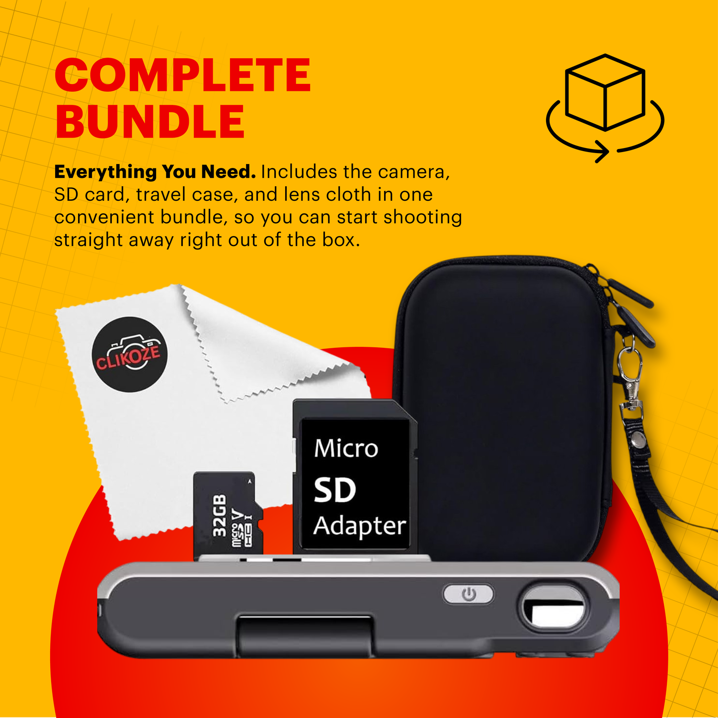 Kodak PixPro C1 Digital Camera - Black