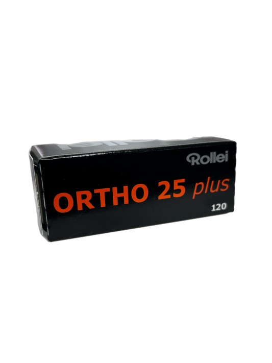Rollei Ortho 25 Plus 120 Film B&W Expired 12/25