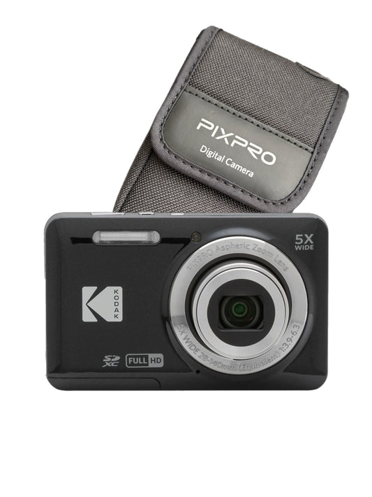 Kodak PixPro X55 (FZ55) Digital Camera - BLACK with Free PixPro Case!