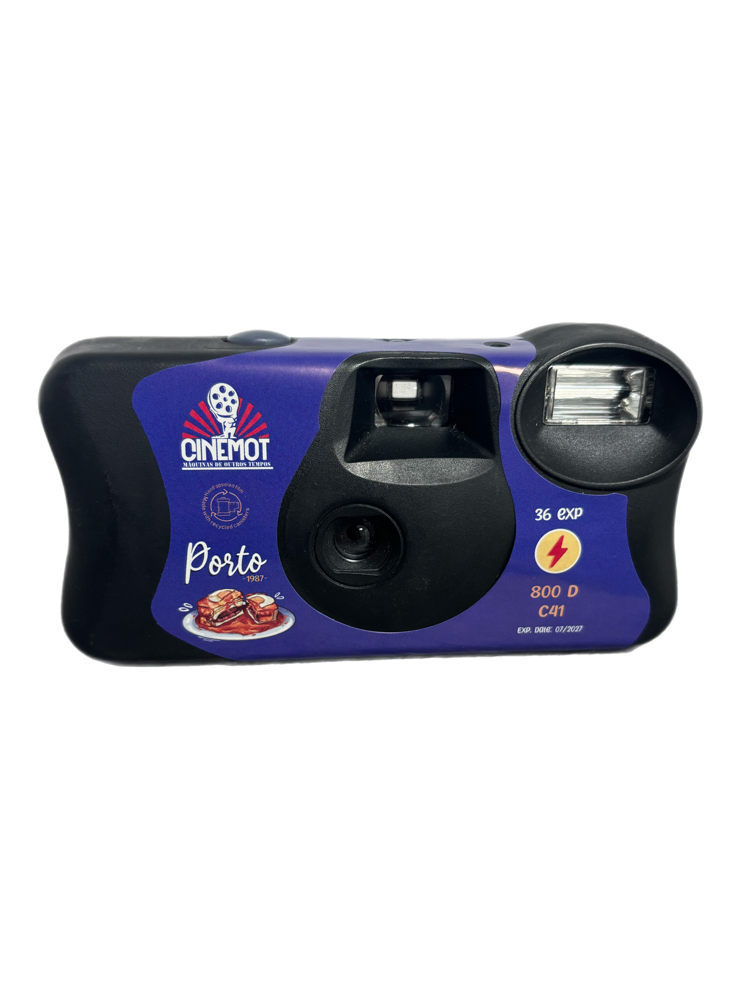 Cinemot Porto Disposable Camera 10 Pack With Free Developing & High Resolution Scans