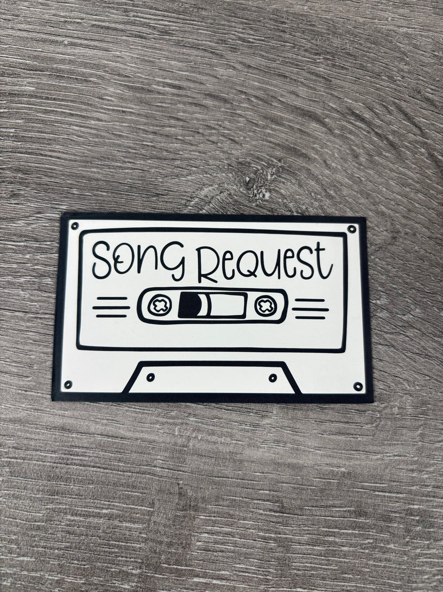 Song Request Cards - Credit Card Size x 40