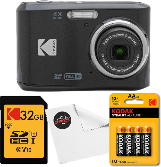 Kodak Pixpro FZ45 Digital Camera Bundle (Various Colours available)