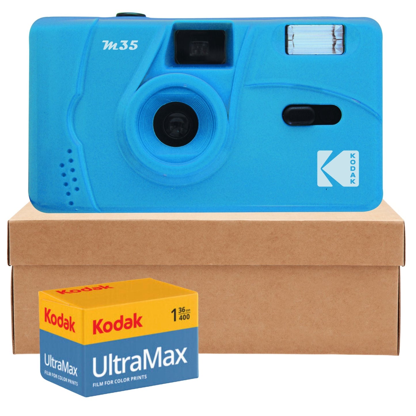 Kodak M35 35mm Film Camera & Kodak Film Bundle - 8 Colours Available