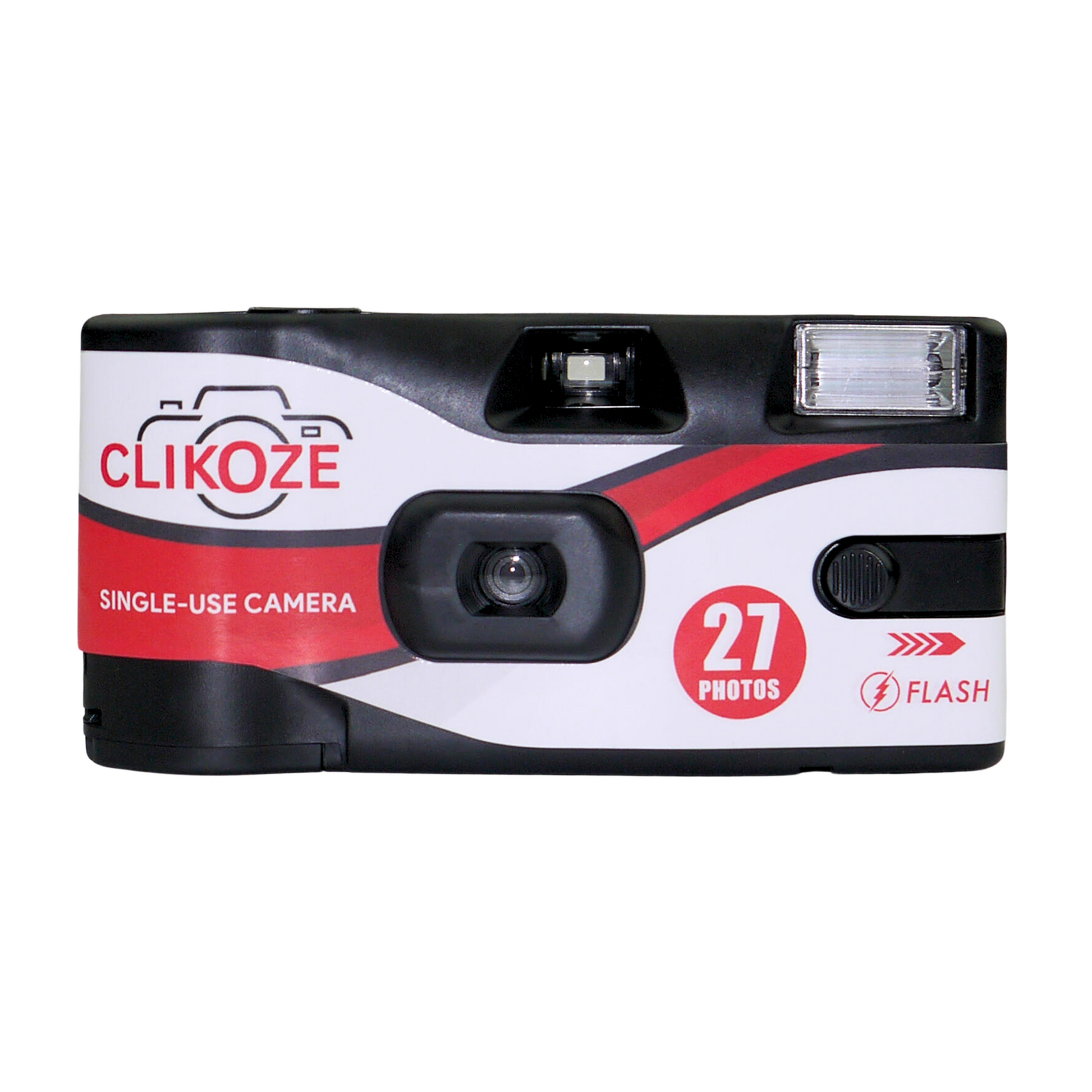 Clikoze Disposable Camera - Capture Every Moment! 27 Exposures, Single-Use Camera with Flash. Ideal for parties, weddings, and travel. Affordable and easy-to-use. Buy now for high-quality photos!