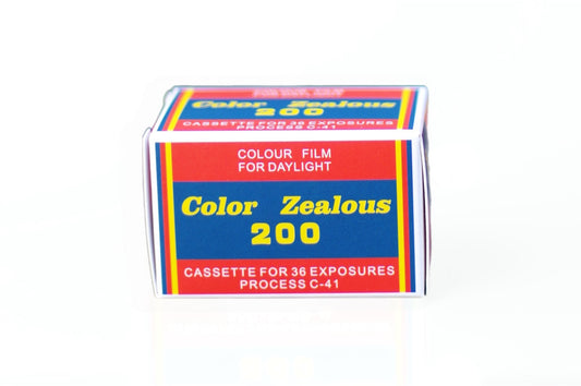 King Film Color Zealous 200 35mm 36 Exp Film