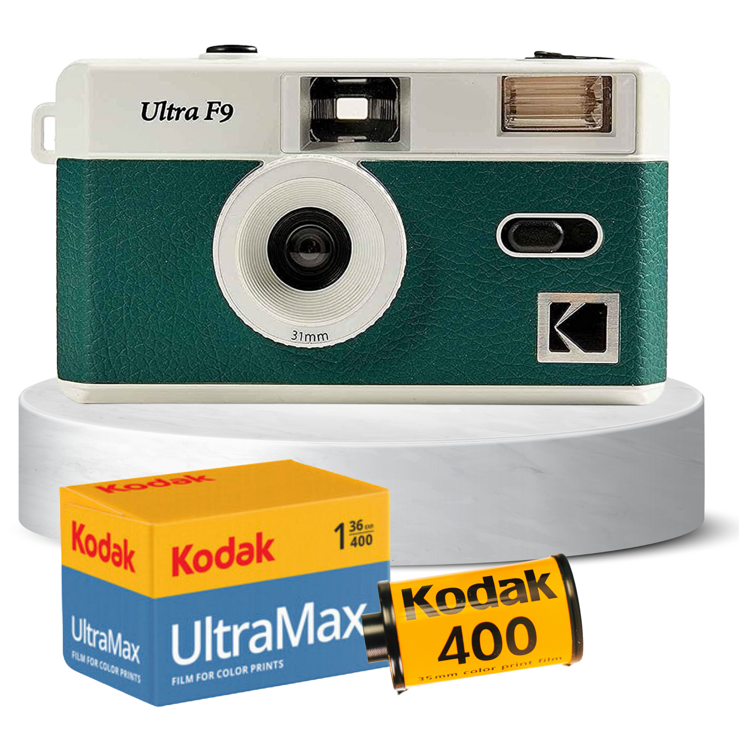 Kodak Ultra F9 Film Camera and Kodak Film Bundle