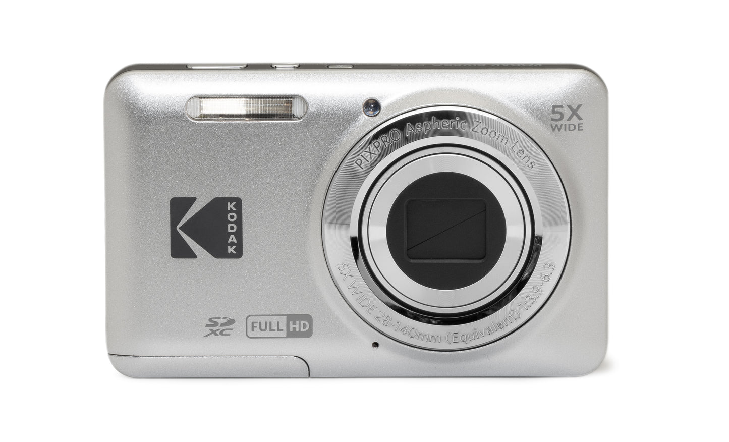 Kodak PixPro FZ55 Digital Camera - With Kodak 32gb SD Card - Silver