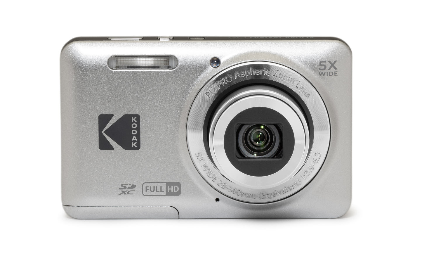 Kodak PixPro FZ55 Digital Camera - With Kodak 32gb SD Card - Silver