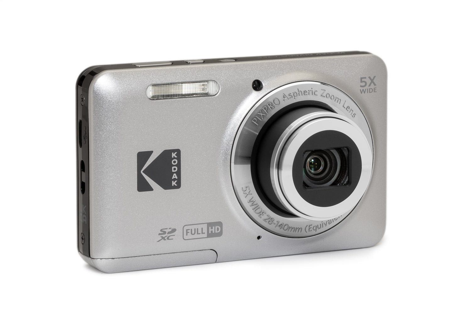 Kodak PixPro FZ55 Digital Camera - With Kodak 32gb SD Card - Silver