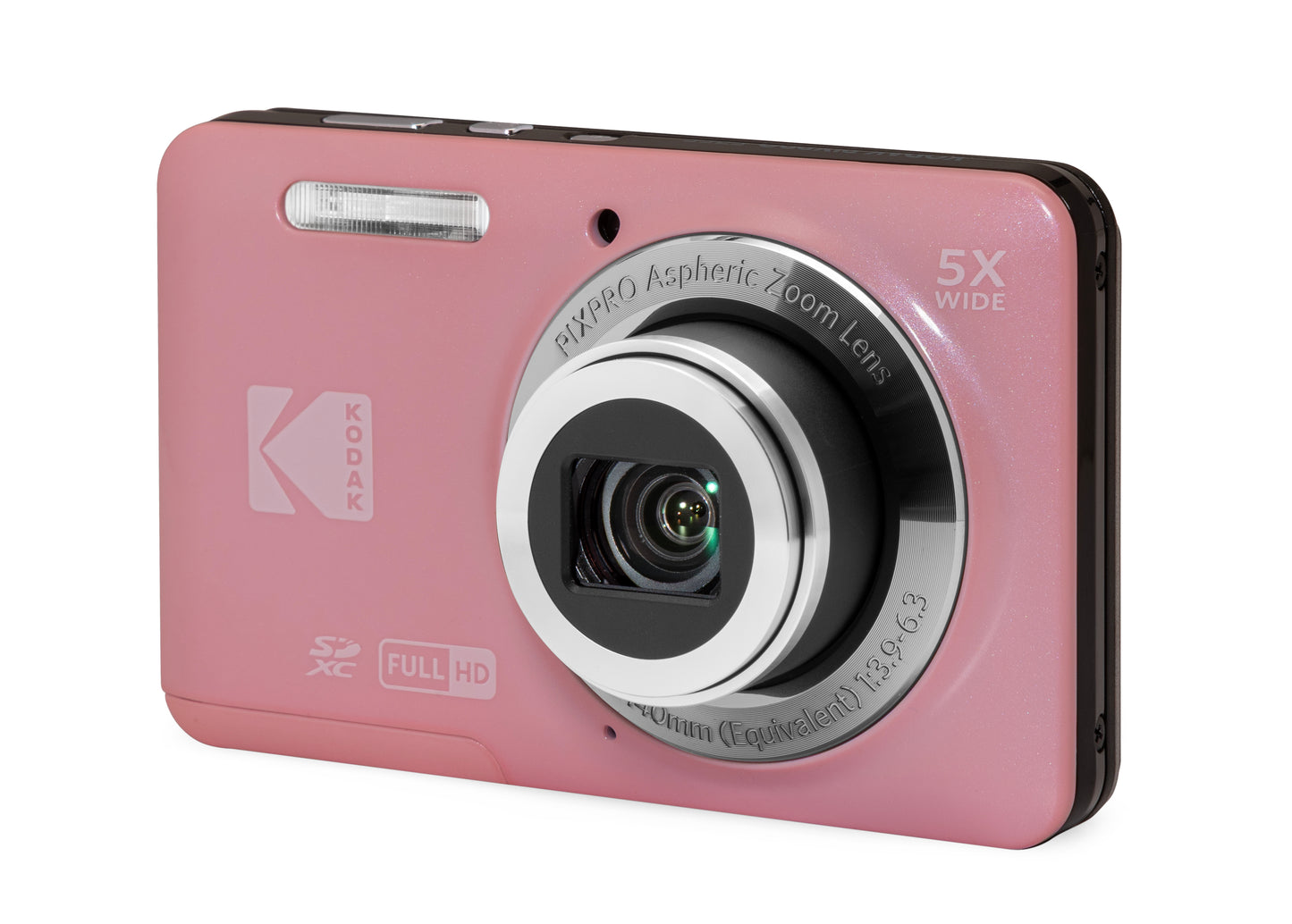 Kodak PixPro FZ55 Digital Camera  With Kodak 32gb SD Card- Pink