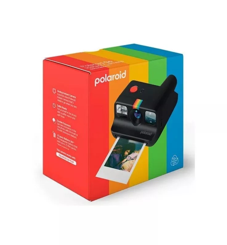 Polaroid Go Gen 2 Instant Camera - Black - With 16 Shot Film